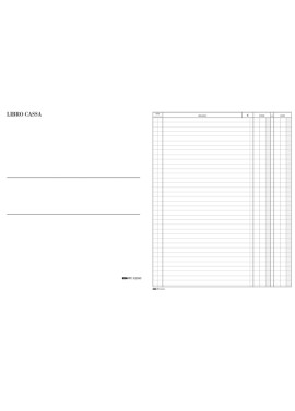 Libro Cassa Edipro - 24,5x31 cm - 100 Pagine - E2593