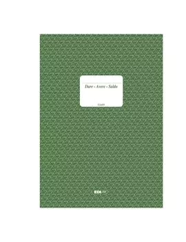 Registro Dare/Avere/Saldo Edipro - 17x24 cm - 100 Pagine - E2689