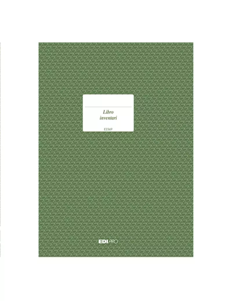 Libro Inventari Edipro - 24,5x31 cm - 92 Pagine - E2369 Libro Inventari Edipro - 24,5x31 cm - 92 Pagine - E2369