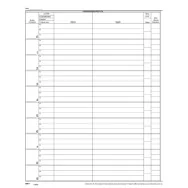 Registro Corrispondenza Arrivo/Partenza Edipro - 24x31 cm - 50 Pagine - E2806