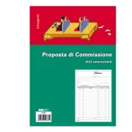 Blocco Copia Commissioni Edipro - 21x29,7 cm - 50 Fogli Autoricalcanti - E5236A