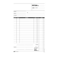 Blocco Fatture 1 Aliquota IVA Edipro - 15x23 cm - 50/50 Fogli Autoricalcanti - E5274A