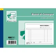 Blocco Buoni di Consegna Edipro - 17,5x12 cm - 50/50 Fogli Autoricalcanti - E5197C