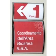 Targa da Parete Arkos Studio-T - 15x21 cm - 1431038 (Trasparente e Argento)