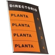 Targa da Parete Arkos Studio-T - 21x30 cm - 1431044 (Trasparente e Argento)