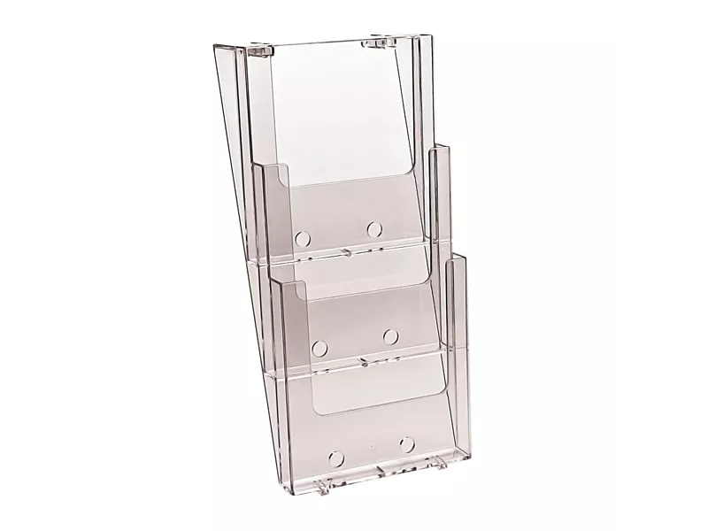 Portadepliant da Parete Triplo W230 Studio-T - A4 - 3W230 (Trasparente)