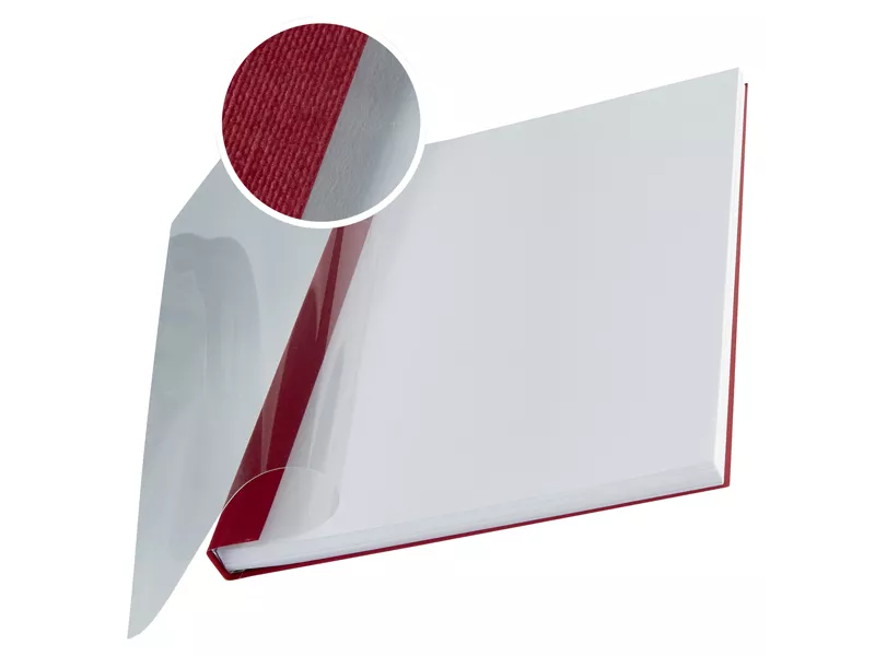 Copertine Flessibili per Rilegatura Impressbind Leitz - 10-35 Fogli - 73980028 (Bordeaux Conf. 10)
