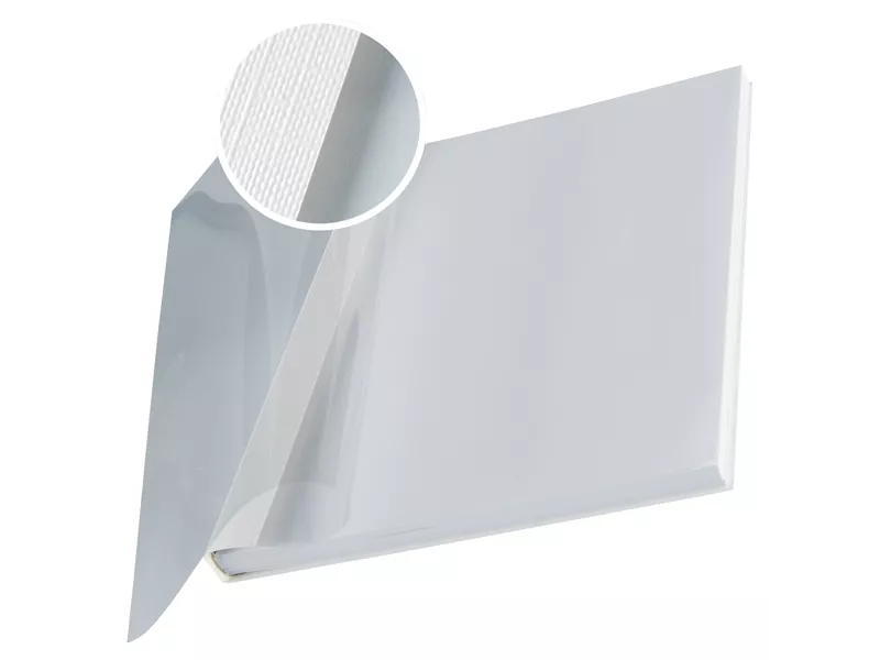 Copertine Flessibili per Rilegatura Impressbind Leitz - 106-140 Fogli - 74150001 (Bianco Conf. 10)