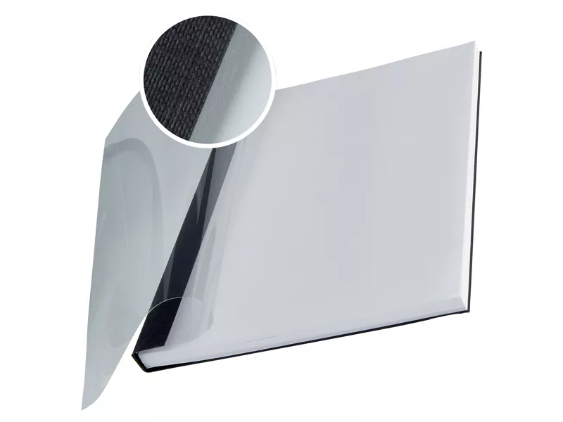 Copertine Flessibili per Rilegatura Impressbind Leitz - 106-140 Fogli - 74150095 (Nero Conf. 10)