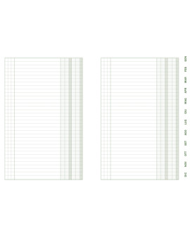 Scadenziario Spiralato Edipro - 21x29,7 cm - Gennaio-Dicembre - 36 Pagine - E4029