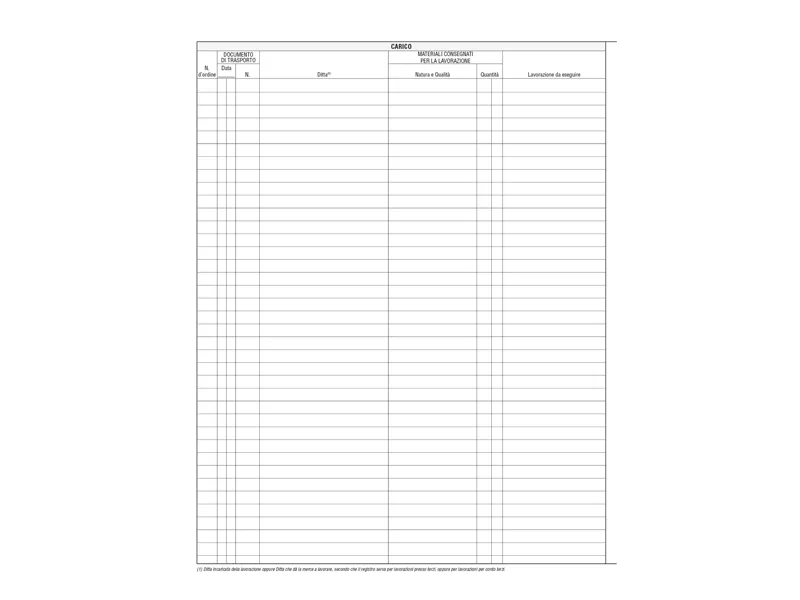 Registro Merci in Lavorazione Edipro - 24x31 cm - 47 Pagine - E2286