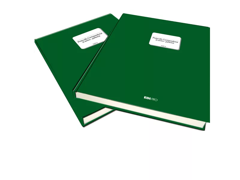 Registro Corrispondenza Arrivo/Partenza Edipro - 24x31 cm - 200 Pagine - E2816
