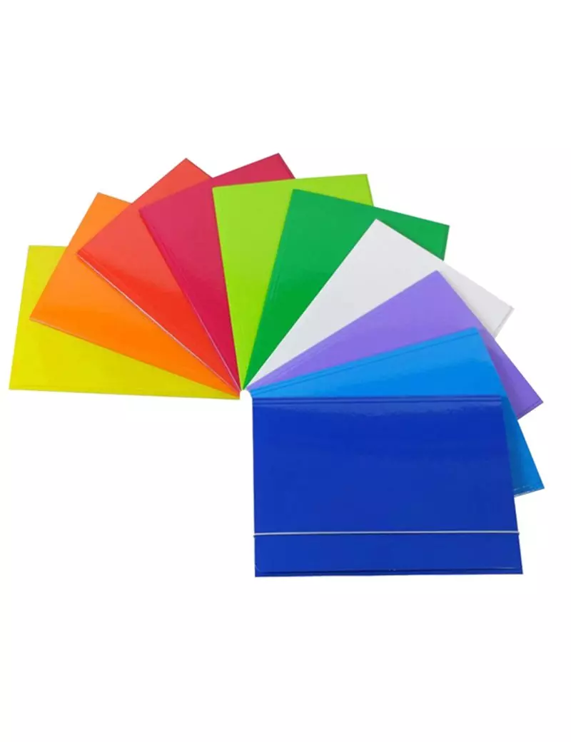 Cartellina 3 Lembi con Elastico Cartiere del Garda - 25x34 cm - CG0032LBXXXAE15 (Assortiti Conf. 10) Cartellina 3 Lembi con Elastico Cartiere del Garda - 25x34 cm - CG0032LBXXXAE15 (Assortiti Conf. 10)