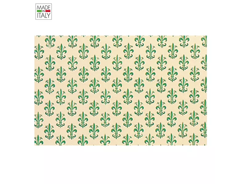 Rotolo Cartarivesto Adesivo Rex 58 Rex Sadoch - 50 cm x 5 m - Lavabile - REX58-771 (Giglio Verde)