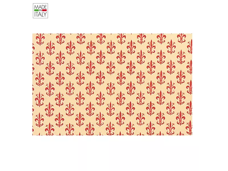 Rotolo Cartarivesto Adesivo Rex 58 Rex Sadoch - 50 cm x 5 m - Lavabile - REX58-776 (Giglio Rosso)