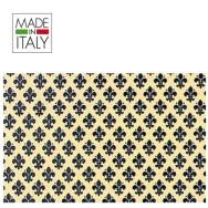 Rotolo Cartarivesto Adesivo Rex Taco Rex Sadoch - 49 cm x 3 m - Lavabile - T33Y3-421 (Giglio Blu)