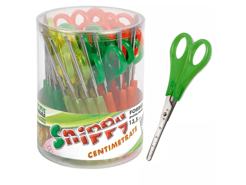 Forbici Snippy Centimetrate  Lebez - 13,5 cm - 137 (Assortiti Conf. 24)