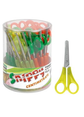 Forbici Snippy Centimetrate Lebez - 13,5 cm - per Mancini - 409 (Assortiti Conf. 24)