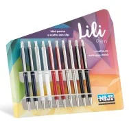Penna a Sfera a Scatto Mini Lili Pen Niji - 0,5 mm - 1301 (Assortiti Conf. 10)