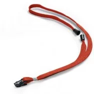 Cordoncino in Tessuto per Portabadge Durable - 44 cm - 8119-03 (Rosso Conf. 10)