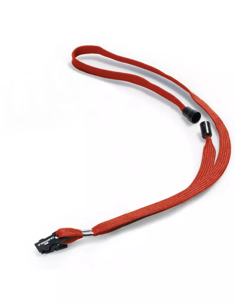Cordoncino in Tessuto per Portabadge Durable - 44 cm - 8119-03 (Rosso Conf. 10) Cordoncino in Tessuto per Portabadge Durable - 44 cm - 8119-03 (Rosso Conf. 10)