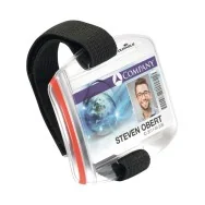 Portabadge da Braccio Durable - 5,4x8,7 cm - 8414-19 (Trasparente Conf. 10)