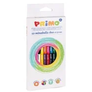 Matite Colorate Doppio Colore Minabella Primo Morocolor - 3,8 mm - 5220DUO12 (Assortiti Conf. 12)