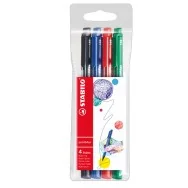 Fineliner PointMax Stabilo - 0,8 mm - 488/4 (Assortiti Conf. 4)