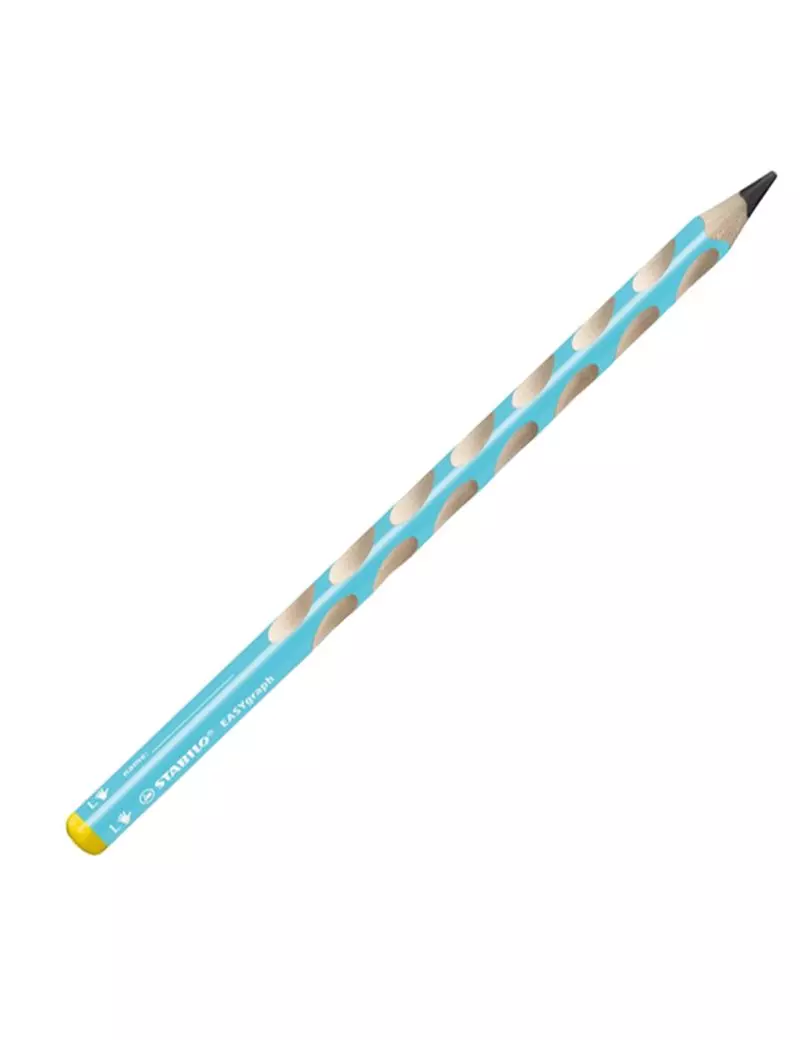 Matita Easygraph Stabilo - HB - Mancini - 321/02-HB-6 (Conf. 6) Matita Easygraph Stabilo - HB - Mancini - 321/02-HB-6 (Conf. 6)
