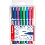 Fineliner Sensor Stabilo - 0,3 mm - 189/8 (Assortiti Conf. 8)