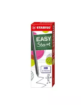 Mine Easystart Stabilo - 3,15 mm - HB - 7890/6-HB (Conf. 6)