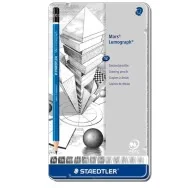 Matita Mars Lumograph Staedtler - 12 Gradazioni - 100G12 (Conf. 12)