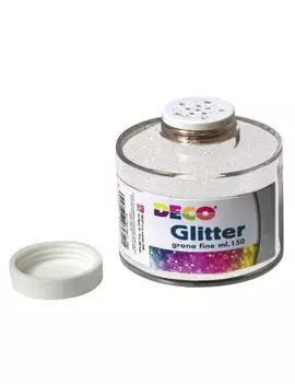 Glitter Grana Fine Deco CWR - 150 ml - 130/100/8 (Bianco Iride)