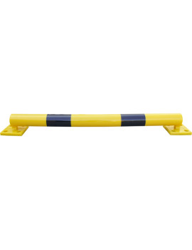 Barriera di Protezione in Poliuretano - Bassa - 118x12 cm - BARVP71 (Giallo e Nero)