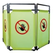 Barriera di Protezione per Interni in Polietilene - No Entry - 170x100 cm - BARV170