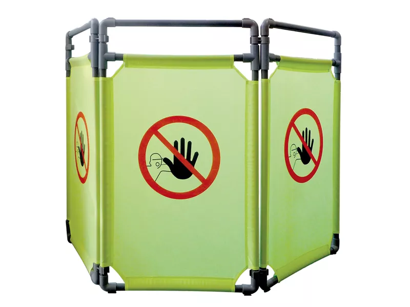 Barriera di Protezione per Interni in Polietilene - No Entry - 170x100 cm - BARV170