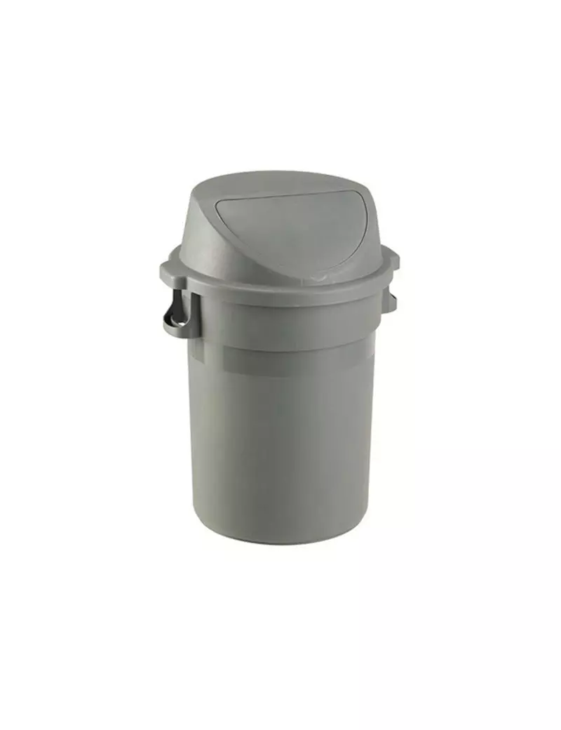 Bidone Maxipush Medial International - 80 Litri - 114125 (Grigio) Bidone Maxipush Medial International - 80 Litri - 114125 (Grigio)