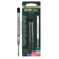 Refill in Plastica per Penna a Sfera Parker Pen Monteverde - Media - J221301 (Nero Conf. 2)