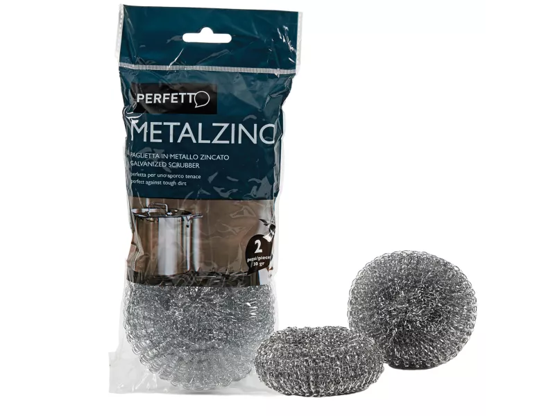 Spugna in Metallo Metalzinc Perfetto - 0280C (Argento Conf. 2)