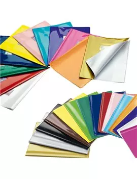 Copriquaderno Maxi Colorosa Riplast - 21x30 cm - 36718032 (Marrone Conf. 25)