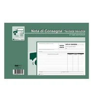 Blocco Buoni di Consegna per Tentata Vendita Edipro - 15x23 cm - 50/50 Fogli Autoricalcanti - E5217A
