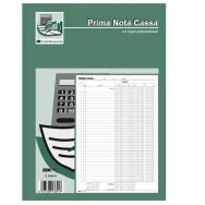 Blocco Prima Nota Cassa Edipro - 21x31 cm - 50/50 Fogli Autoricalcanti - E5369A