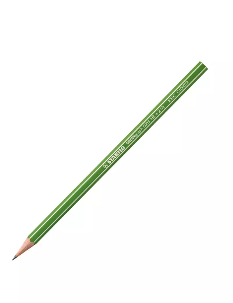 Matita Greengraph Stabilo - HB - 6003/HB (Conf. 12) Matita Greengraph Stabilo - HB - 6003/HB (Conf. 12)