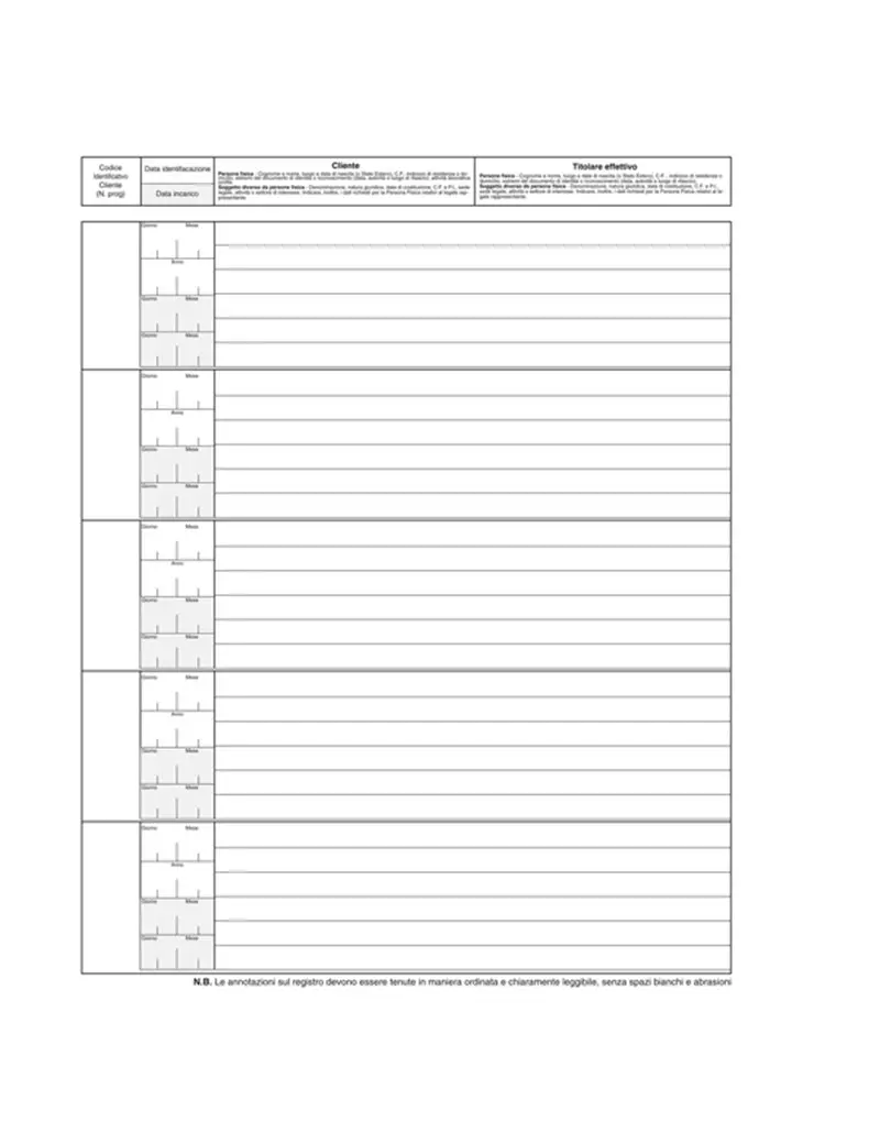Registro Antiriciclaggio Operatori non Finanziari Edipro - 24x31 cm - 96 Pagine - E2179 Registro Antiriciclaggio Operatori non Finanziari Edipro - 24x31 cm - 96 Pagine - E2179