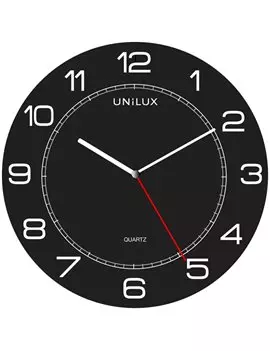 Orologio da Parete Mega Unilux - 57,5 cm - 400094568 (Nero)