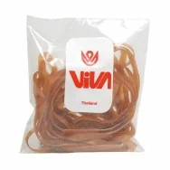 Elastici in Gomma Naturale Viva - 80 g - Diametri Vari - A80 (Ambra)