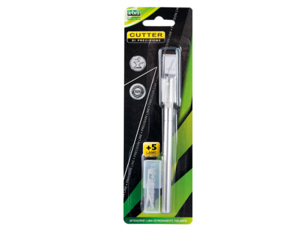 Cutter a Bisturi Hobby Knife Lebez - C-601 (Argento)