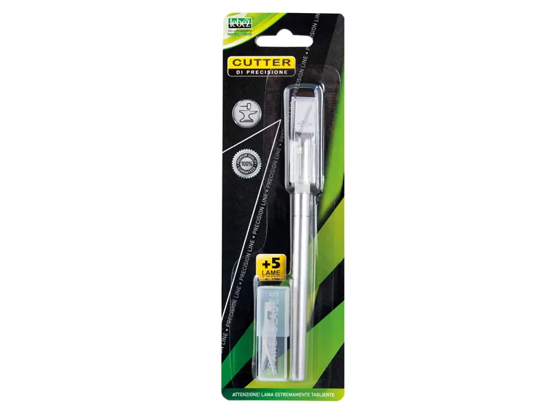 Cutter a Bisturi Hobby Knife Lebez - C-601 (Argento)