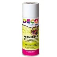 Vernice Spray Deco CWR - 400 ml - Effetto Laccato e Ceramico - 622 (Trasparente)
