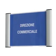 Portatarga Appendibile Wall Sign Tecnostyl - A5 - 15x21 cm - PTA02 (Argento)